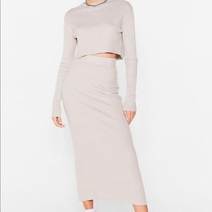 Top and skirt. Mix and match